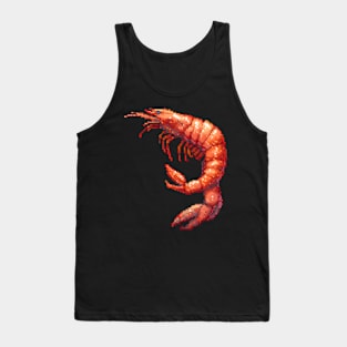 Pixel Shrimp Tank Top